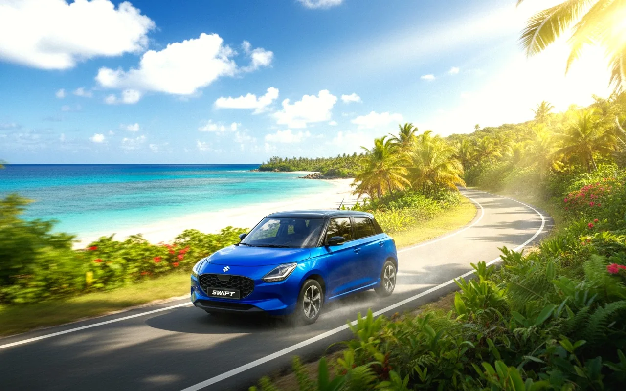 Citadine Suzuki Swift en Guadeloupe